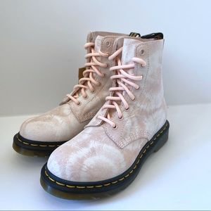 Dr. Martens 1460 Pascal combat boot pink size 7